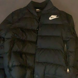 Black Nike puffer